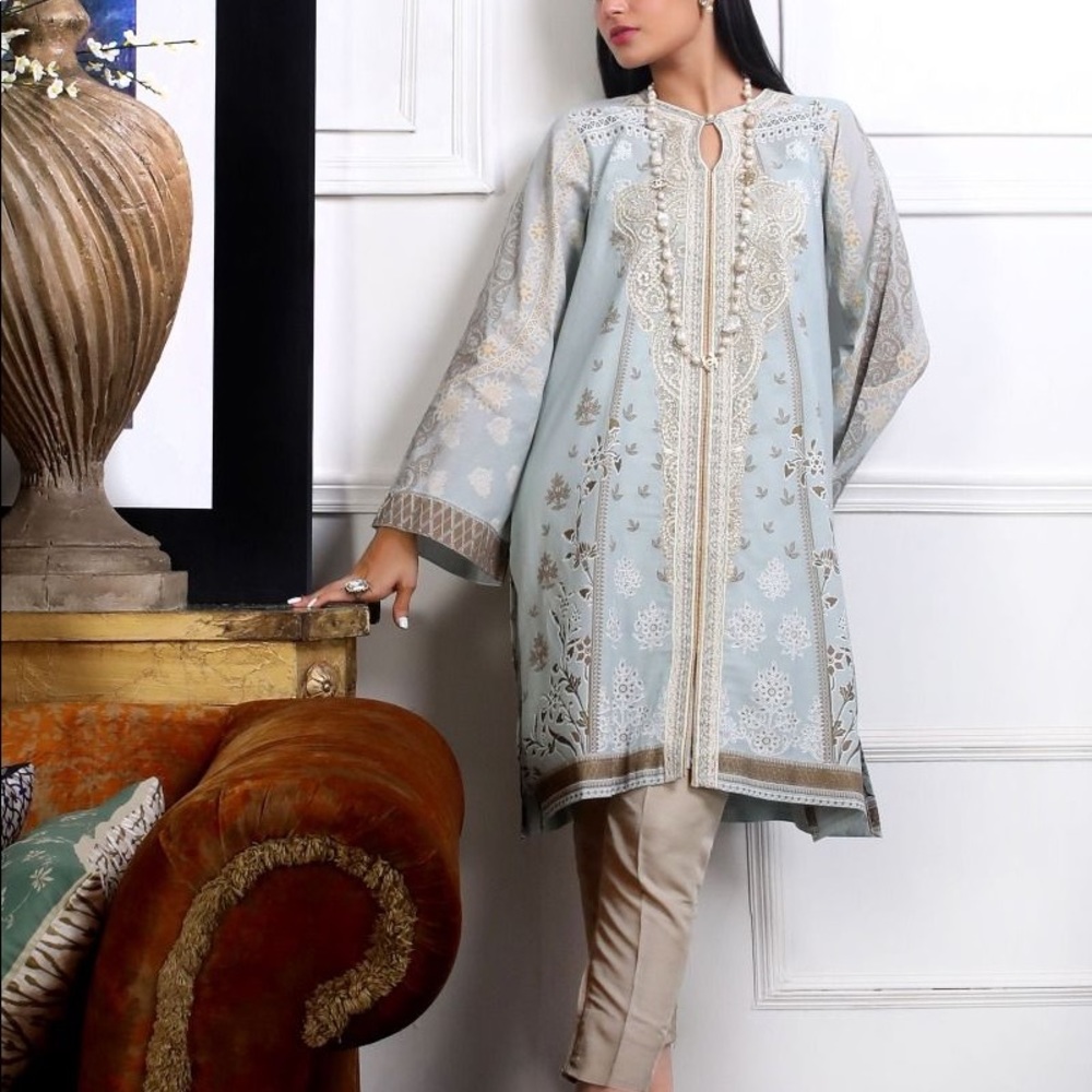 Pakistani designers shirt party wear